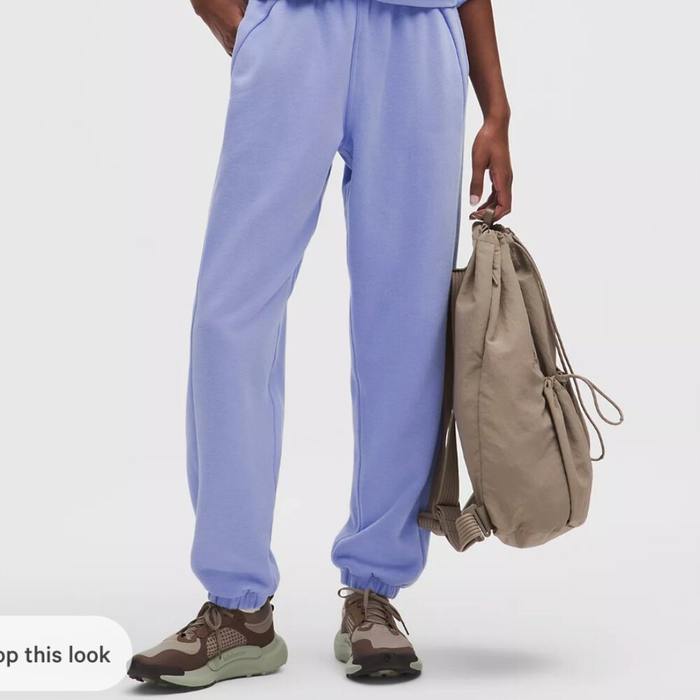 Lululemon Unopened Scuba Mid-Rise Oversized Jogger Top and Bottom (Dusty Lilac)